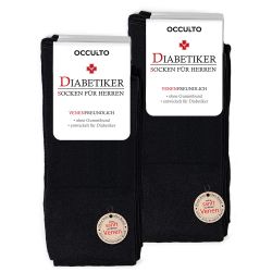 OCCULTO Basicsocken Herren Diabetikersocken 10er Pack günstig online kaufen