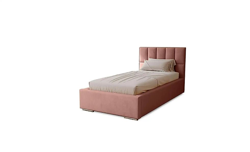 Polsterbett mit Stauraum Draven ¦ rosa/pink ¦ Maße (cm): B: 115 H: 100 Bett günstig online kaufen