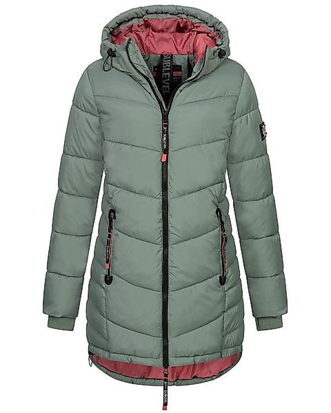 SUBLEVEL Steppjacke Damen Winter Jacke Mantel Parka Steppjacke Steppmantel günstig online kaufen