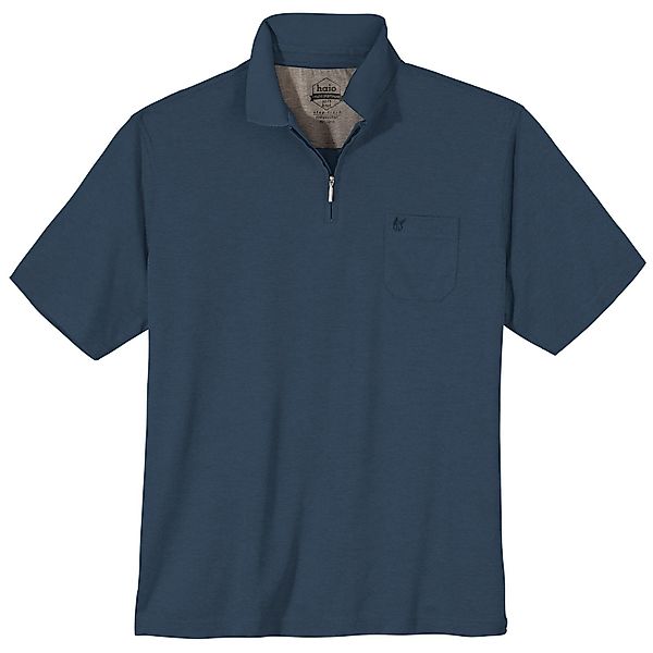 Hajo Poloshirt Hajo Zipper Poloshirt Übergröße günstig online kaufen