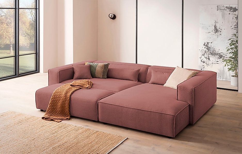 LeGer Home by Lena Gercke Polsterecke "PIARA XXL, L-Form mit Schlaffunktion günstig online kaufen