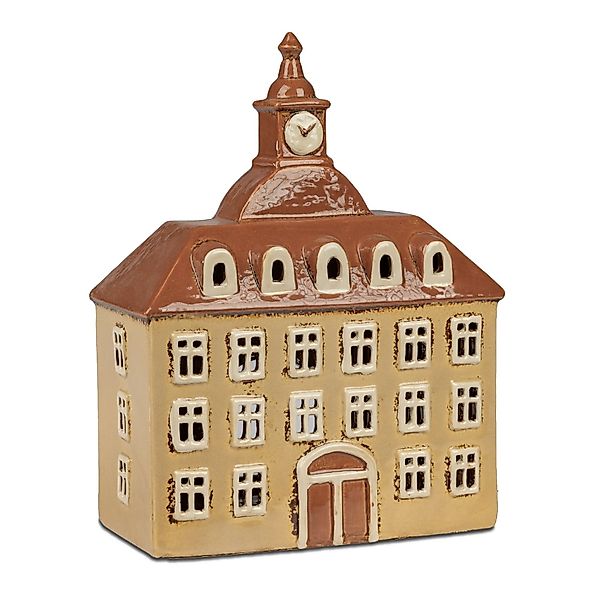 formano Windlicht, Farbe: Creme, Motiv: Haus günstig online kaufen