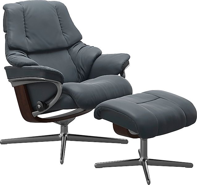 Stressless Relaxsessel "Reno", mit Cross Base, Größe S, M & L, Holzakzent B günstig online kaufen