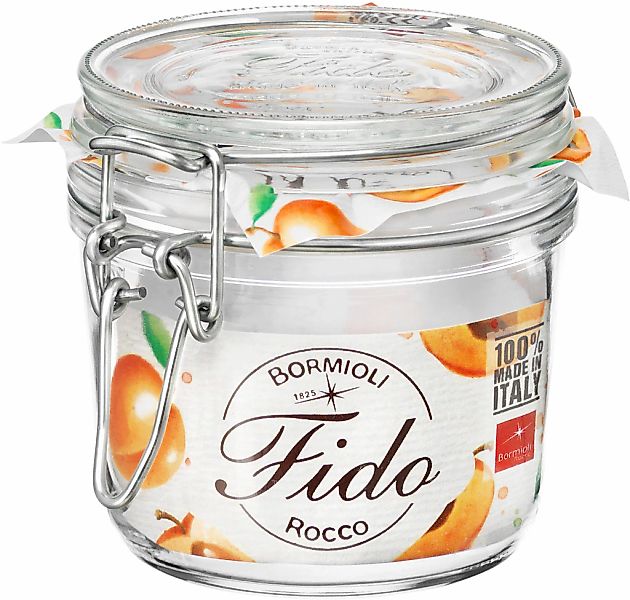 Bormioli Rocco Vorratsglas "Vorratsglas "Fido" 0,35l" Set, 6 Stück, 0,35l F günstig online kaufen