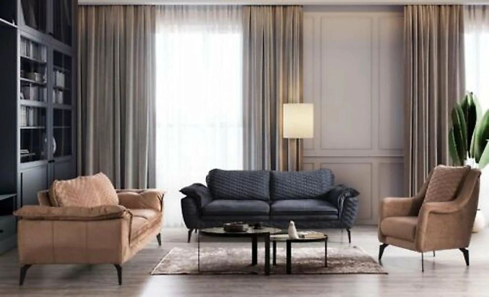 JVmoebel Sofa Sofagarnitur Italienische Stil Möbel Einrichtung Garnituren günstig online kaufen