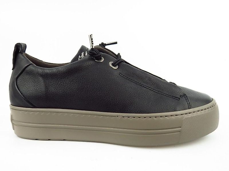Paul Green Glattleder schwarz Sneaker günstig online kaufen