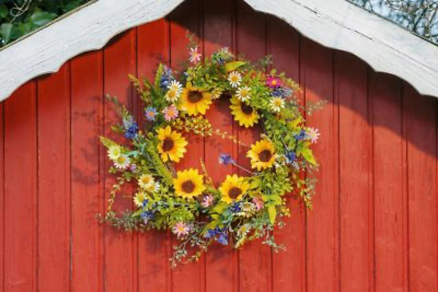 HOME Living Kränze Sommerblumen Kränze bunt günstig online kaufen
