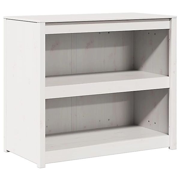 vidaXL Küchenschrank mit Regal Weiß 106 x 55 x 92 cm Massivholz Kiefer 8681 günstig online kaufen