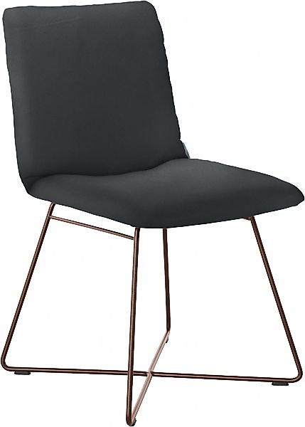 W.SCHILLIG Polsterstuhl "jakob" () Longlife Xtra-Leder Z59 mit Drahtrohrges günstig online kaufen