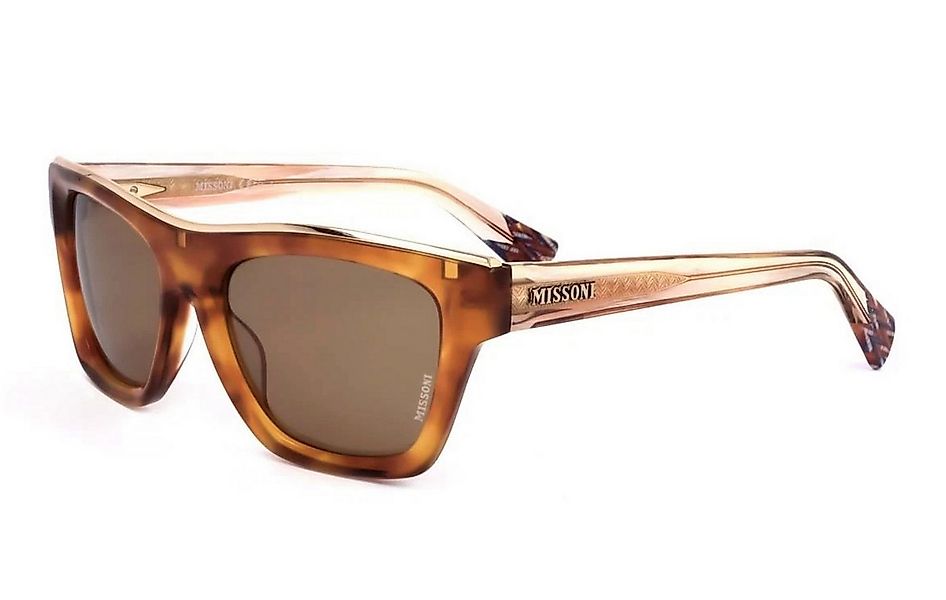 Missoni Sonnenbrille Unisex Retro Brille Quadratisches Havana Rahmen mit Ve günstig online kaufen