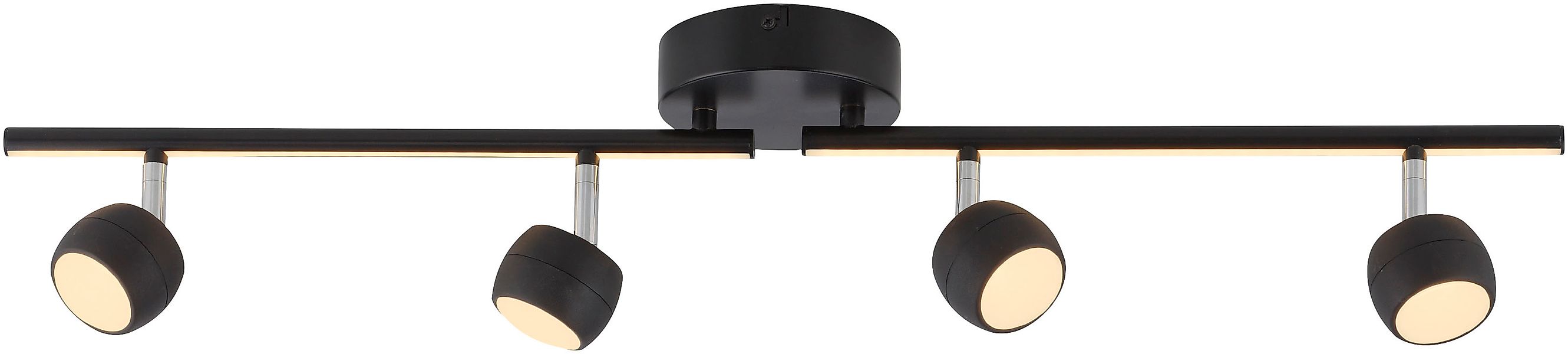 JUST LIGHT LED Deckenleuchte »JARIK« LED-Board 1 Stk. Warmweiß Serienschalt günstig online kaufen