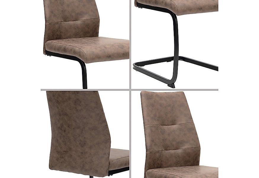 TRISENS Freischwinger Alessio (Stück, 4 St), Schwingstuhl mit robustem Meta günstig online kaufen