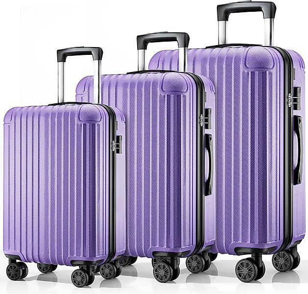 Abistab Hartschalen-Trolley Voyager S/M/L/Set Hartgepäck, 4 Rollen, Reiseko günstig online kaufen