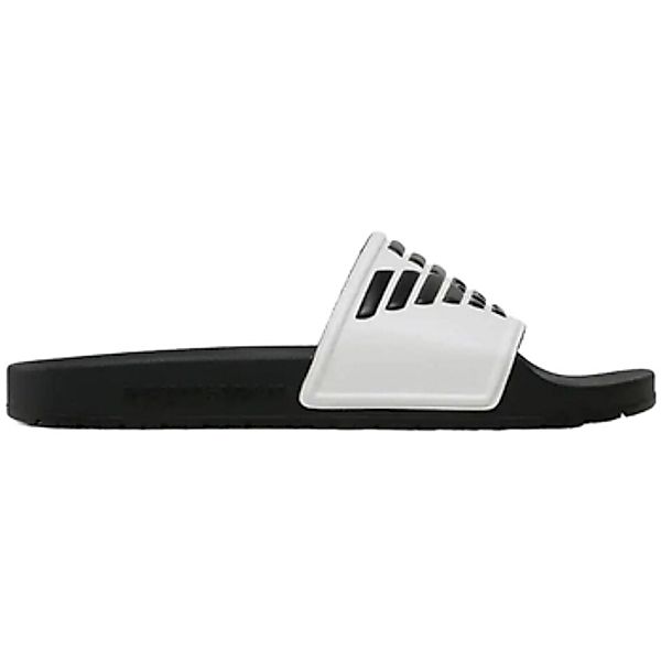 Emporio Armani EA7  Pantoffeln XN747 XVPS06  WHITE/BLK/BLK XN747 XVPS06 günstig online kaufen