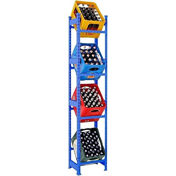 PROREGAL Getränkekistenregal Getränkeregal High Big Camel HxBxT 200x40x30 c günstig online kaufen