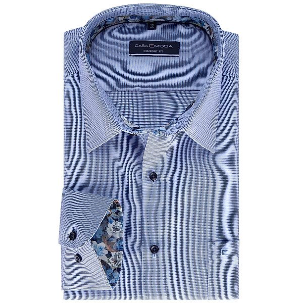 CASA MODA Businesshemd, langarm, bügelfrei Farbe jeansblau Größe: 56 günstig online kaufen