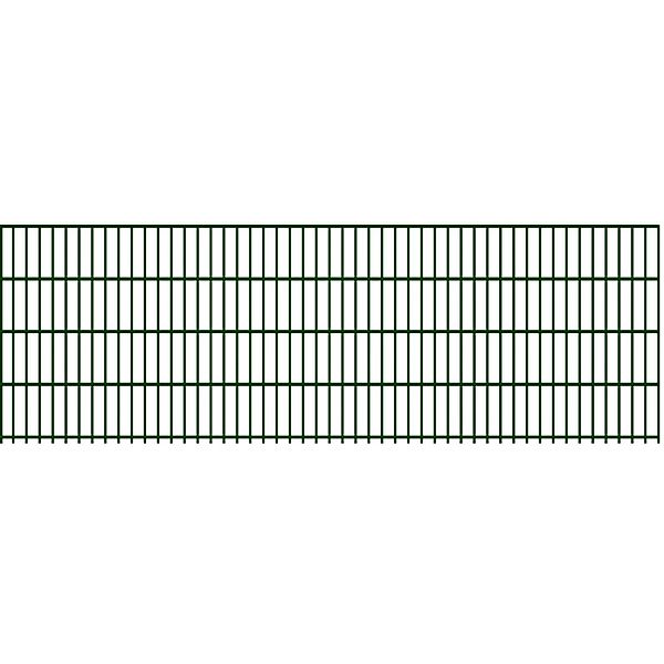 Doppelstabmatte 8/6/8 mmMoosgrün 250 cm x 83 cm günstig online kaufen