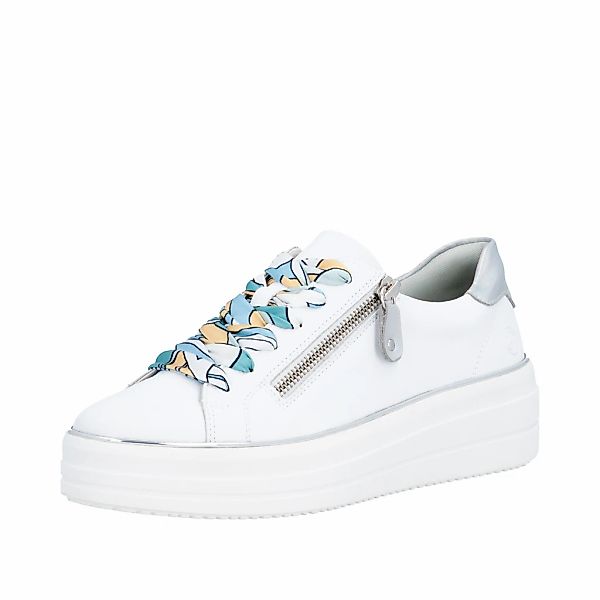 Remonte Plateausneaker Freizeitschuh, Halbschuh, Schnürer mit Wechselfußbet günstig online kaufen