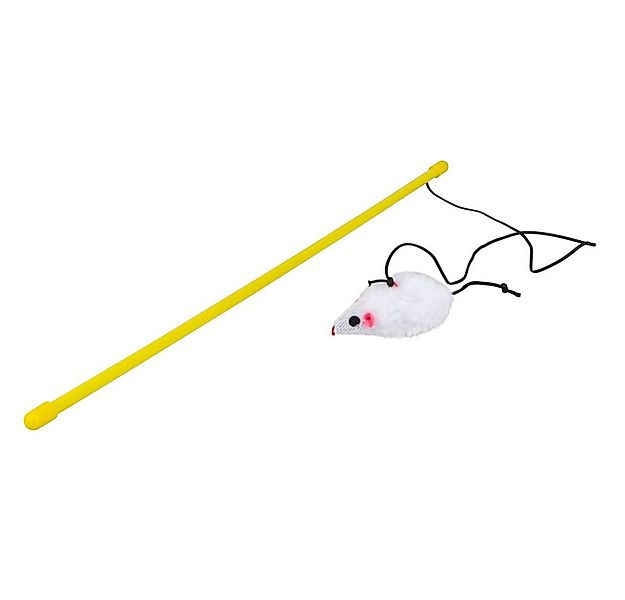 MICA Tier-Beschäftigungsspielzeug Katzenspielzeug - Spielangel mit Maus - c günstig online kaufen