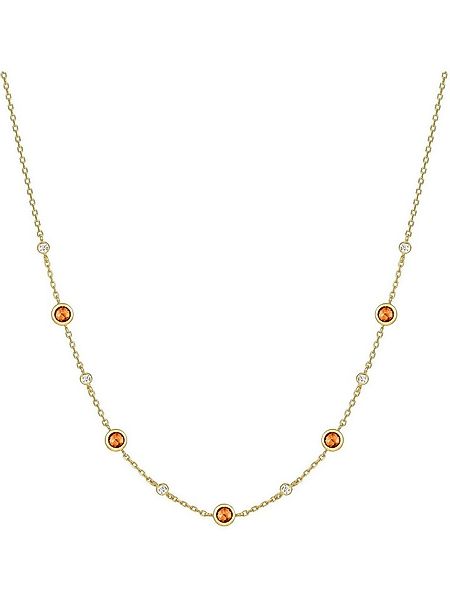 Ania Haie Collier Ania Haie Damen-Kette 925er Silber 5 Zirkonia günstig online kaufen