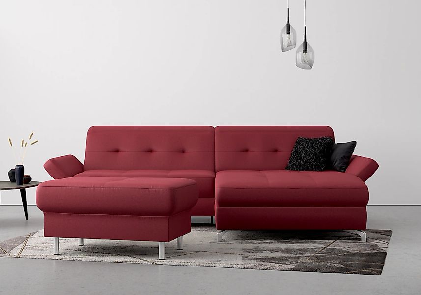 Home affaire Polsterhocker "Maredo" Federkern-Polsterung, passend zur "Mare günstig online kaufen