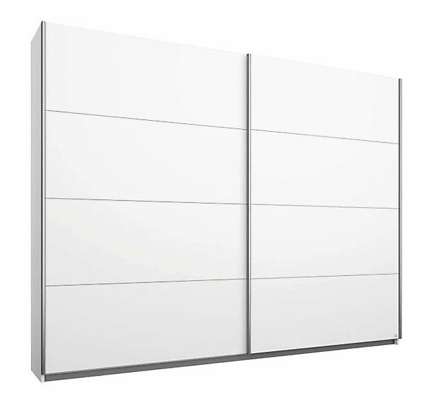 Schwebetürenschrank 2-trg 226cm Alpinweiß günstig online kaufen