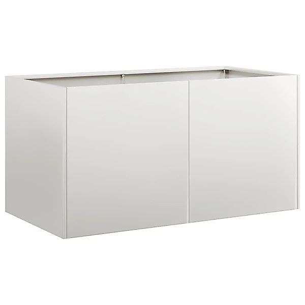 vidaXL Pflanzgefäß 80x40x40 cm Edelstahl 860672 günstig online kaufen