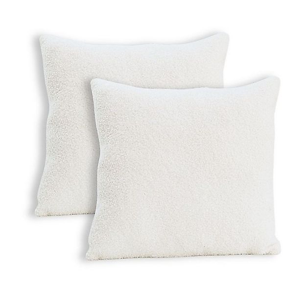 LuMali Kissenbezüge Bouclé 2er-Set, Dekokissenhülle, Weich & langlebig, mit günstig online kaufen