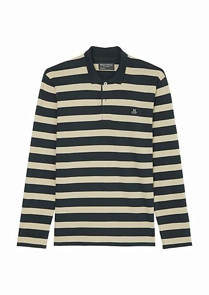 Marc O'Polo T-Shirt Poloshirt, long sleeved, yarn dyed günstig online kaufen