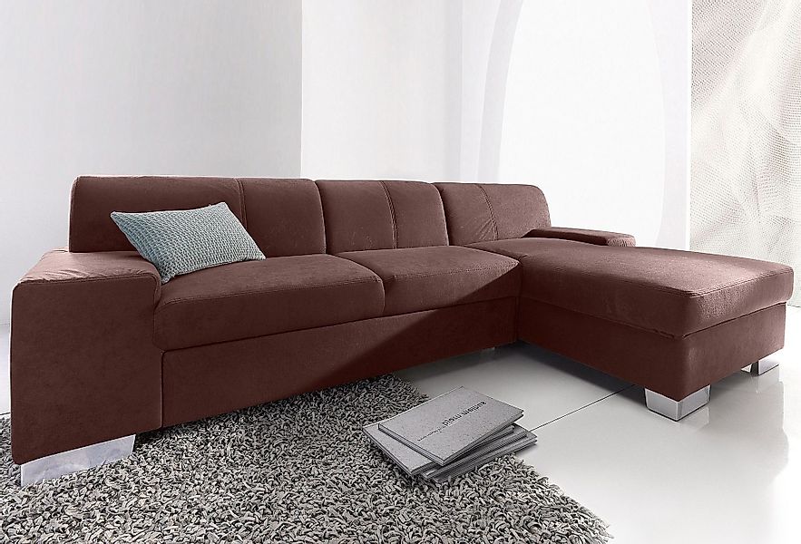 DOMO collection Ecksofa Star, zeitlose Formensprache, günstig online kaufen