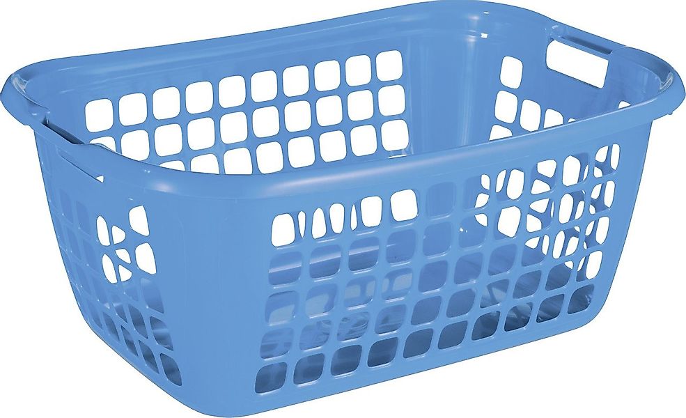 Sunware Wäschekorb Sunware Wäschekorb Basic 79L blau 65 x 45 x 27 cm günstig online kaufen