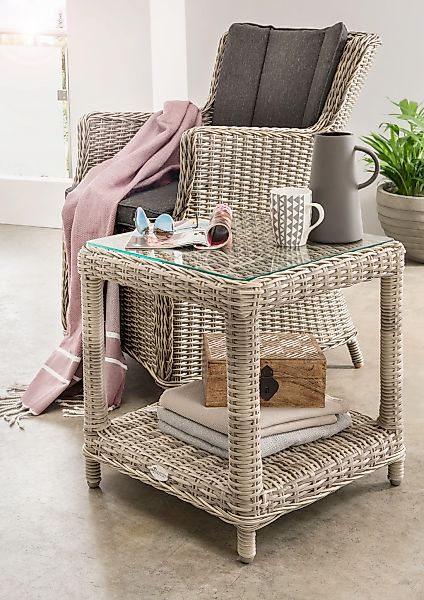 Destiny Balkonset "Luna Merano" Set, 4 Stk. tlg. bestehend aus 1x Sessel, 1 günstig online kaufen