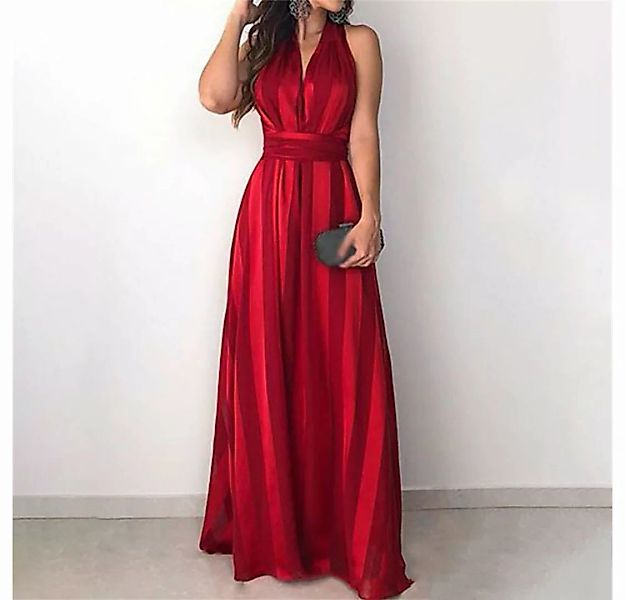AFAZ New Trading UG Abendkleid Sexy Abendkleid mit Trägern und V-Ausschnitt günstig online kaufen