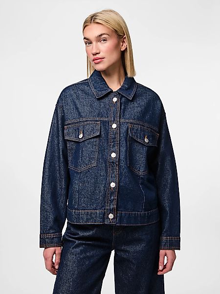 pieces Jeansjacke "PCELMA DENIM JACKET NOOS BC", ohne Kapuze günstig online kaufen