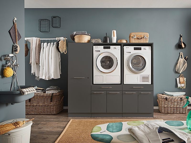 Laundreezy Mehrzweckschrank-Set LAUNDREEZY LDSK12, Breite 185 günstig online kaufen