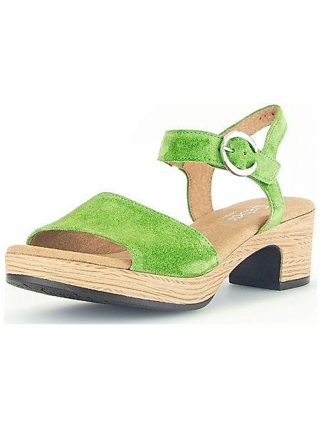 Gabor Comfort Riemchensandale "Gabor Comfort Sandalen Veloursleder" günstig online kaufen
