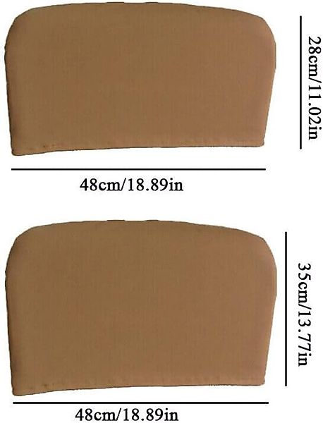 Coonoor Stuhlhusse Kopf Kissenbezug Rückenlehne Husse Stuhl Rückgehäuse, St günstig online kaufen