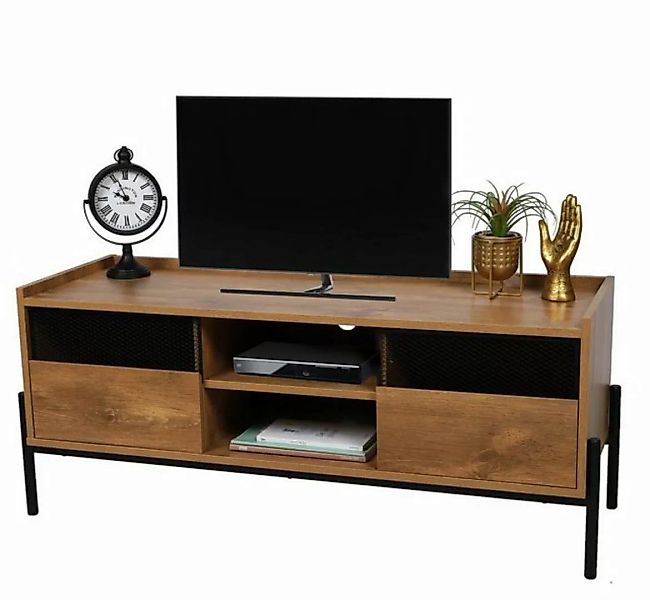 Urban Living TV-Schrank Fernsehschrank Kommode TV lowboard Wohnzimmerschran günstig online kaufen
