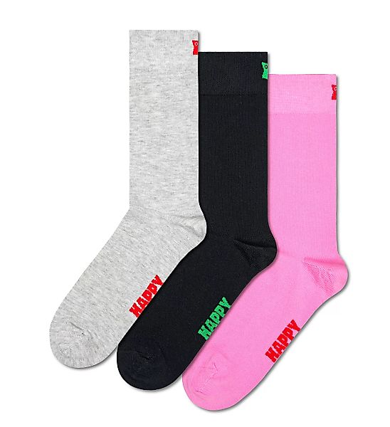 Happy Socks Socken, (Set, 3 Paar), mit verspielten Farben günstig online kaufen