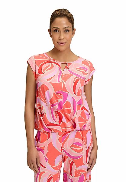 Betty Barclay Kurzarmshirt "Betty Barclay Damen Blusenshirt mit Gummizug", günstig online kaufen