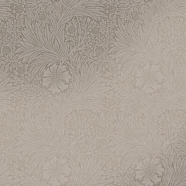 William Morris at Home Vliestapete Marigold Fibrous 10 m x 52 cm Grau FSC® günstig online kaufen