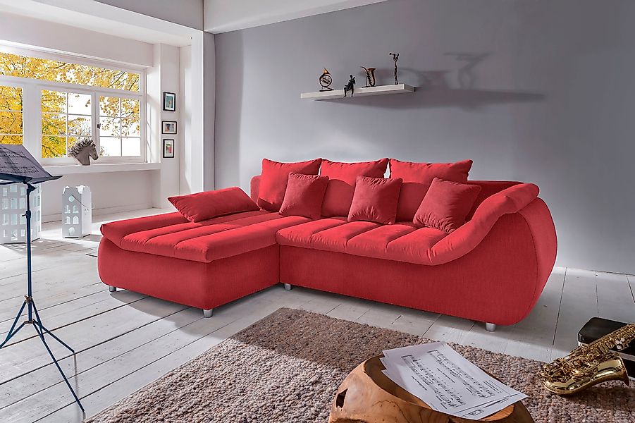 INOSIGN Ecksofa Imola elegant und bequem, günstig online kaufen