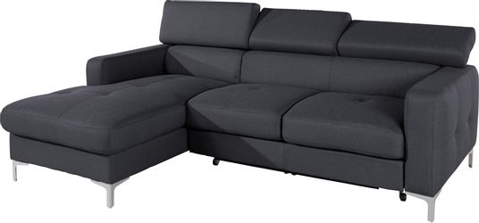 COTTA Ecksofa Sammy L-Form, mit Kopfteilverstellung, günstig online kaufen