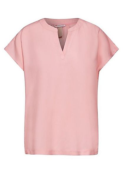 STREET ONE Kurzarmbluse - Bluse - feminines Shirt - Basic Blusenshirt günstig online kaufen