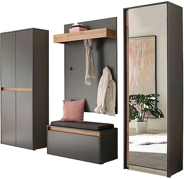 INOSIGN Garderoben-Set »City/Giron, moderne Garderobe, viel Stauraum, ca. 4 günstig online kaufen