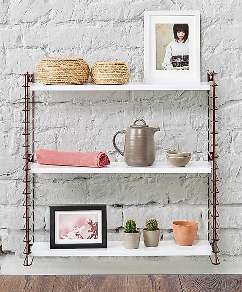 Metaltex Wandregal »Tomado« Seitengitter bronzefarben günstig online kaufen