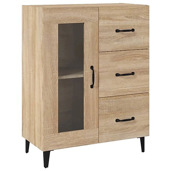 vidaXL Sideboard Sonoma-Eiche 69,5x34x90 cm Holzwerkstoff 812216 günstig online kaufen