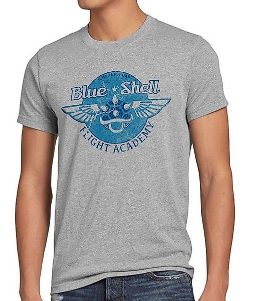 style3 T-Shirt Blue Shell luigi academy panzer mario kart wii switch rennen günstig online kaufen