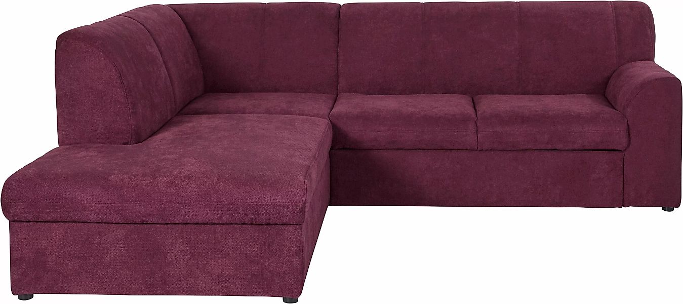 DOMO collection Ecksofa "Topper zeitlos elegant, kompakte Stellmaße, OTTOs günstig online kaufen