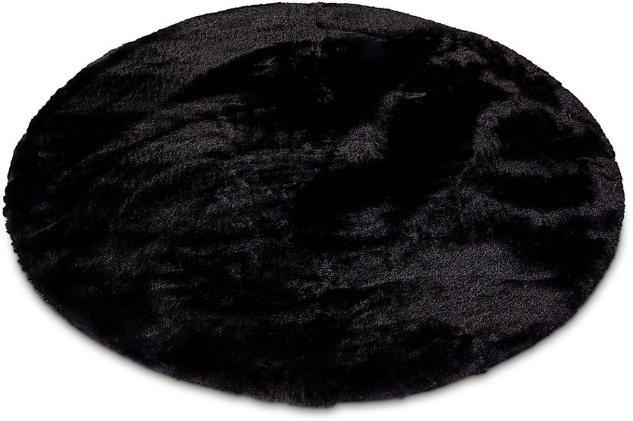 OTTO home Fellteppich »Guidel« rund 30 mm Höhe Kunstfell, Kuschelteppich, U günstig online kaufen